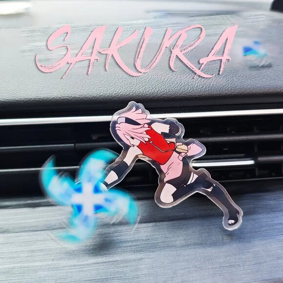 4PCS/Naruto Anime Car Air Conditioner Ornaments New🚗 - Picture 6 of 7